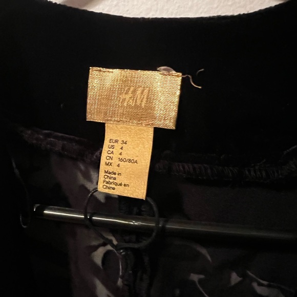 Black burnout velvet maxi duster - Picture 4 of 6